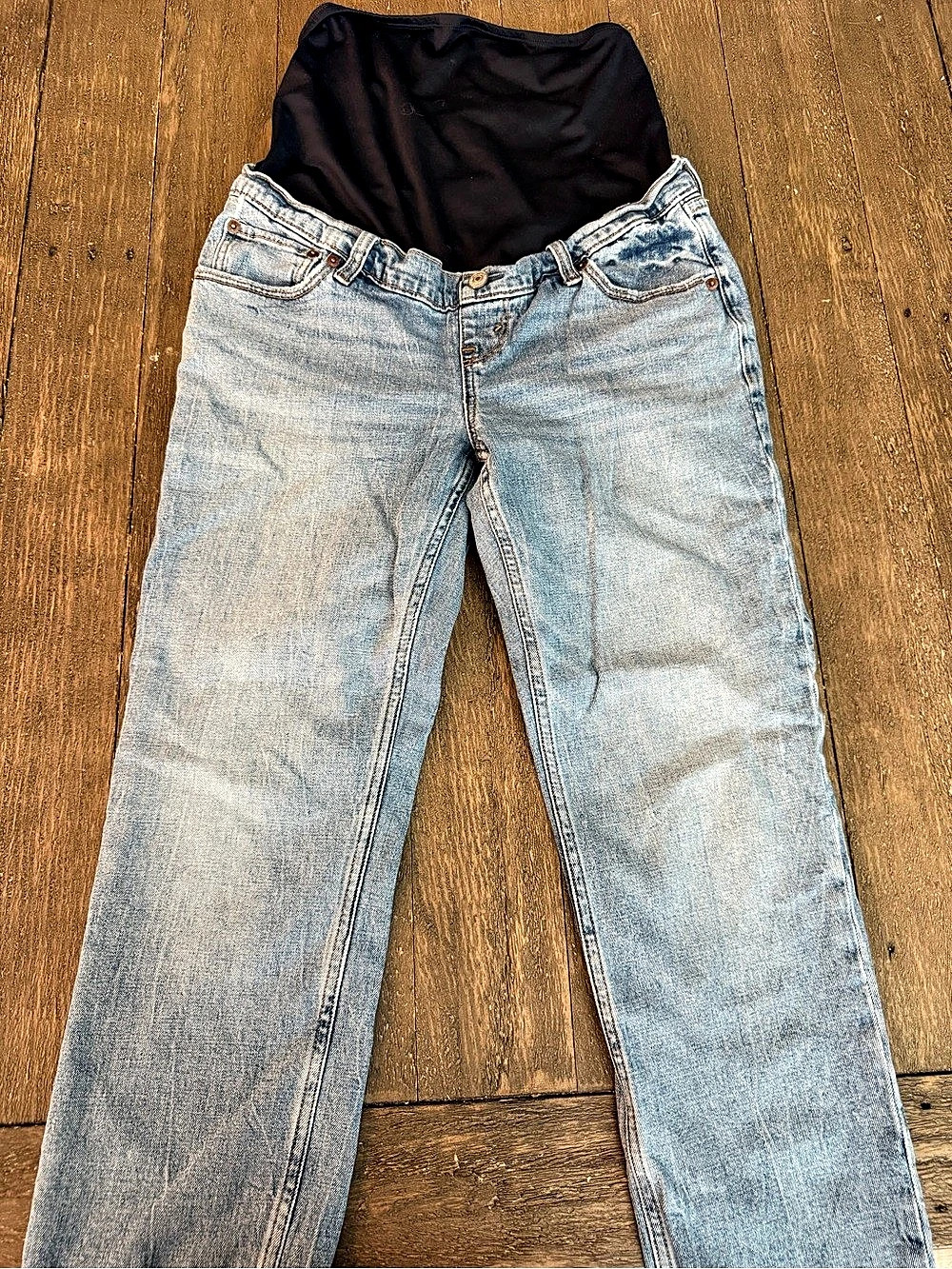 Abercrombie & Fitch The Ankle Straight Maternity Jean